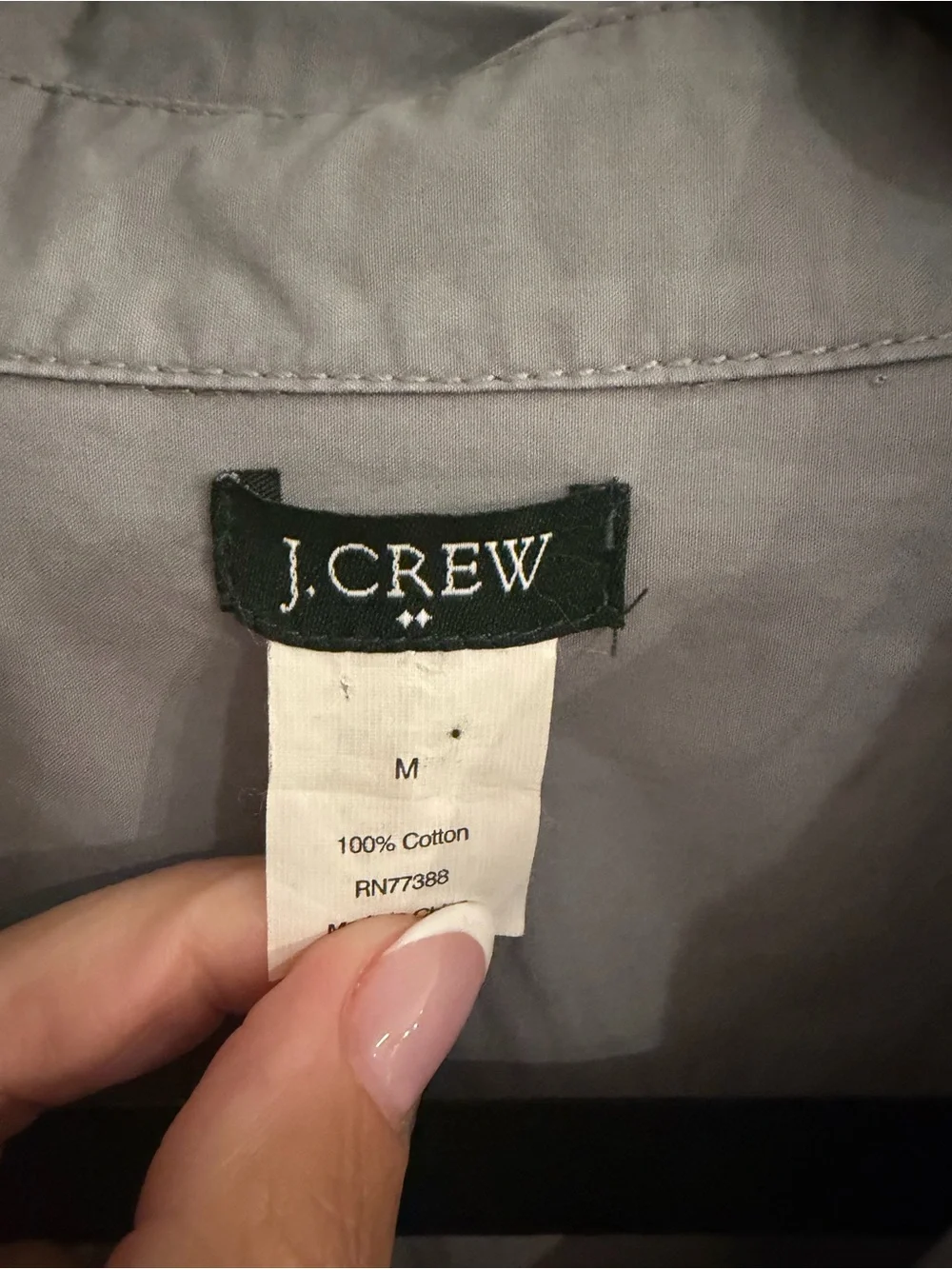 J. Crew light gray